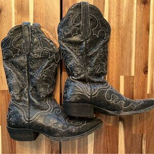 COPY - Black cow girl boots